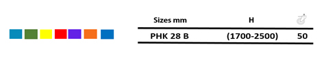 پایه سرم سبک با قلاب مجزا برای خون PHK28B
