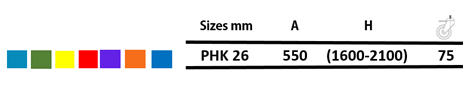 پایه سرم دو شاخه PHK26